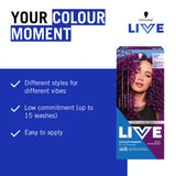 Schwarzkopf semi-permanent hair dye Purple Punk 094, UK version