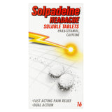 ASDA Solpadeine Headache Soluble Pain Relief Tablets 16 Tablets- Buy online at McGrocer