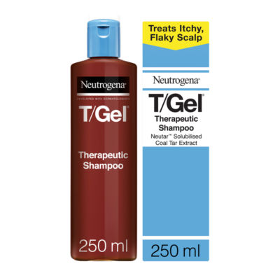 Neutrogena T/Gel Therapeutic Shampoo Anti Dandruff Itchy Scalp 150ml, imported from the UK