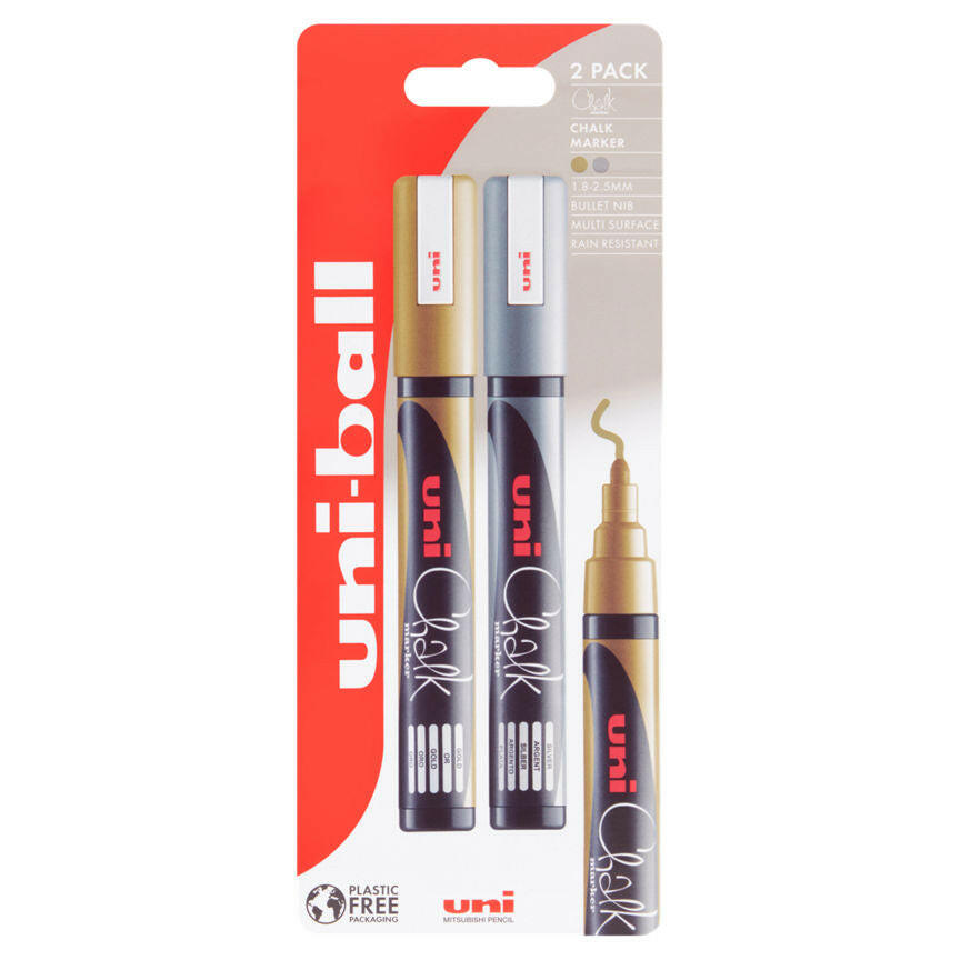 Uni Ball 2 Chalk Marker 1.8-2.5mm GOODS ASDA