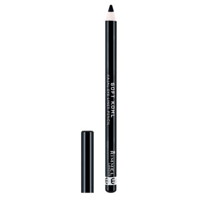ASDA Rimmel London Soft Kohl Kajal Eyeliner Pencil Jet Black 1.2g- Buy online at McGrocer