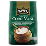 Natco medium corn meal 1kg polenta, imported from the UK