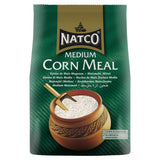 Natco medium corn meal 1kg polenta, imported from the UK
