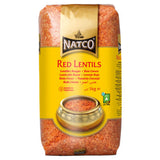 Natco red lentils 1kg (British brand)