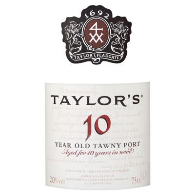 Taylor's 10 Year Old Tawny Port 75cl (British brand)
