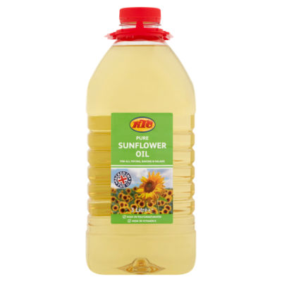 KTC sunflower oil 3 litre, UK version