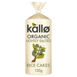 Kallo Lightly Salted Organic Rice Cakes 130g, UK version