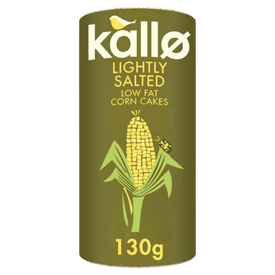 ASDA Kallo Lightly Salted Corn Cakes Corn Snack 130g- Buy online at McGrocer