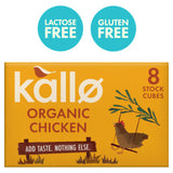 ASDA Kallo Organic Chicken Stock Cubes 8 x 11g- Buy online at McGrocer