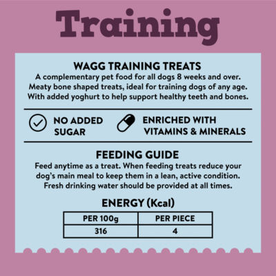 Wagg Chicken & Beef Dog Training Treats 125g (British brand)