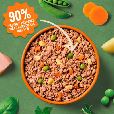 Harringtons Grain Free Turkey & Potato with Vegetables Adult Dog Food Tray