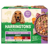 ASDA Harringtons Adult Complete Wet Dog Food Fresh Meaty Recipes with Potato Veg 6x400g- Buy online at McGrocer