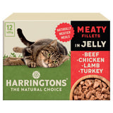 ASDA Harringtons Wet Cat Food Pouches Mixed Flavour 12x85g- Buy online at McGrocer