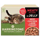 ASDA Harringtons Wet Cat Food Pouches Mixed Flavour 12x85g- Buy online at McGrocer