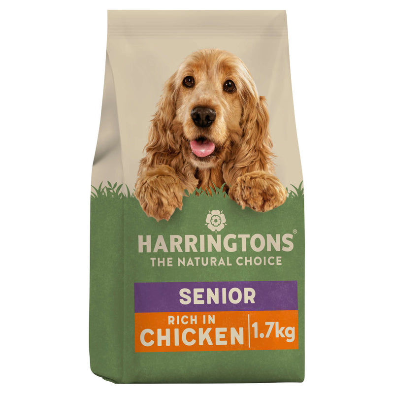 Harringtons Chicken & Rice Senior Dog Food 1.7kg, UK version
