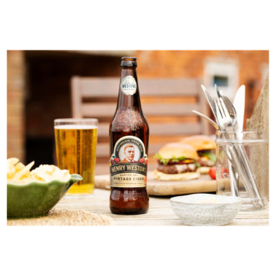 Henry Westons Vintage Apple Cider 500ml Bottle, UK version