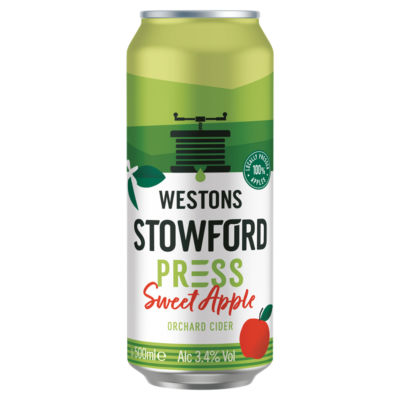 Westons sweet apple cider 500ml, UK version