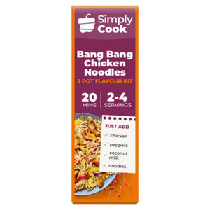 Simply Cook Bang Bang Chicken Noodles Recipe Kit 45g