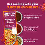 Simply Cook Bang Bang Chicken Noodles Recipe Kit 45g (British brand)