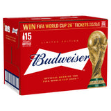 ASDA Budweiser Lager Beer 15x300ml Bottle Pack- Buy online at McGrocer