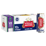 Stella Artois 0.0% alcohol free lager 10 pack 440ml, UK version