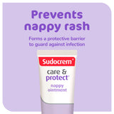 Sudocrem Care & Protect nappy cream 100g (British brand)