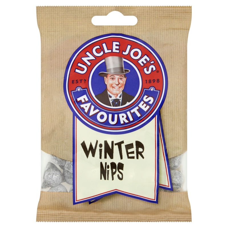 Uncle Joe's Winter Nips hard sweets 108g (British brand)