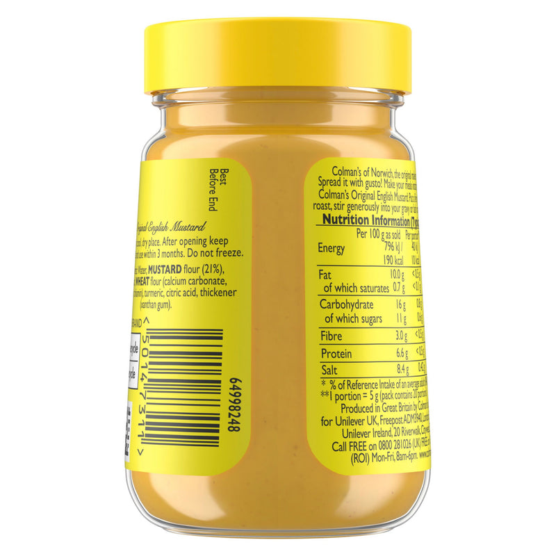 Colman's Original English Mustard 100g - British product