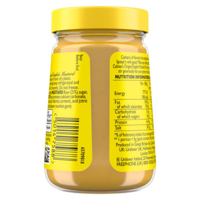 Colman's Original English Mustard 170g - British product