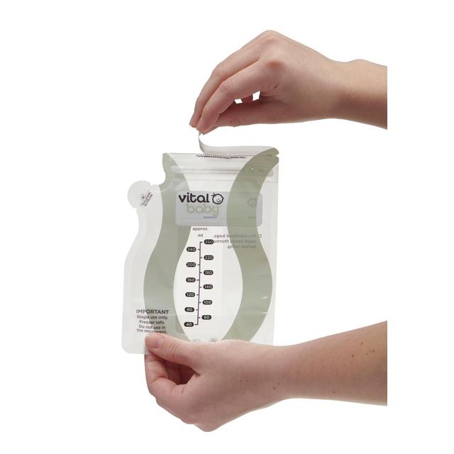 Vital Baby Breast Milk Storage Bags   30 per pack GOODS M&S