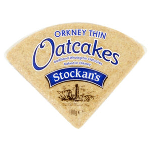 Stockans Orkney Thin Oatcakes Wholegrain 100g