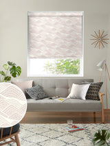 Next MissPrint Dusty Pink Frontier Made to Measure Roller Blinds- Buy online at McGrocer