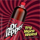 Dr Pepper sparkling fruit flavour soft drink 2L - British product