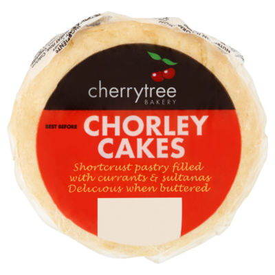 Cherrytree Bakery Chorley Cakes 4 cakes - British product