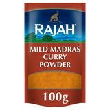 Rajah mild Madras curry powder 100g - British product