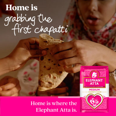 Elephant Atta medium chapatti flour 10kg, imported from the UK