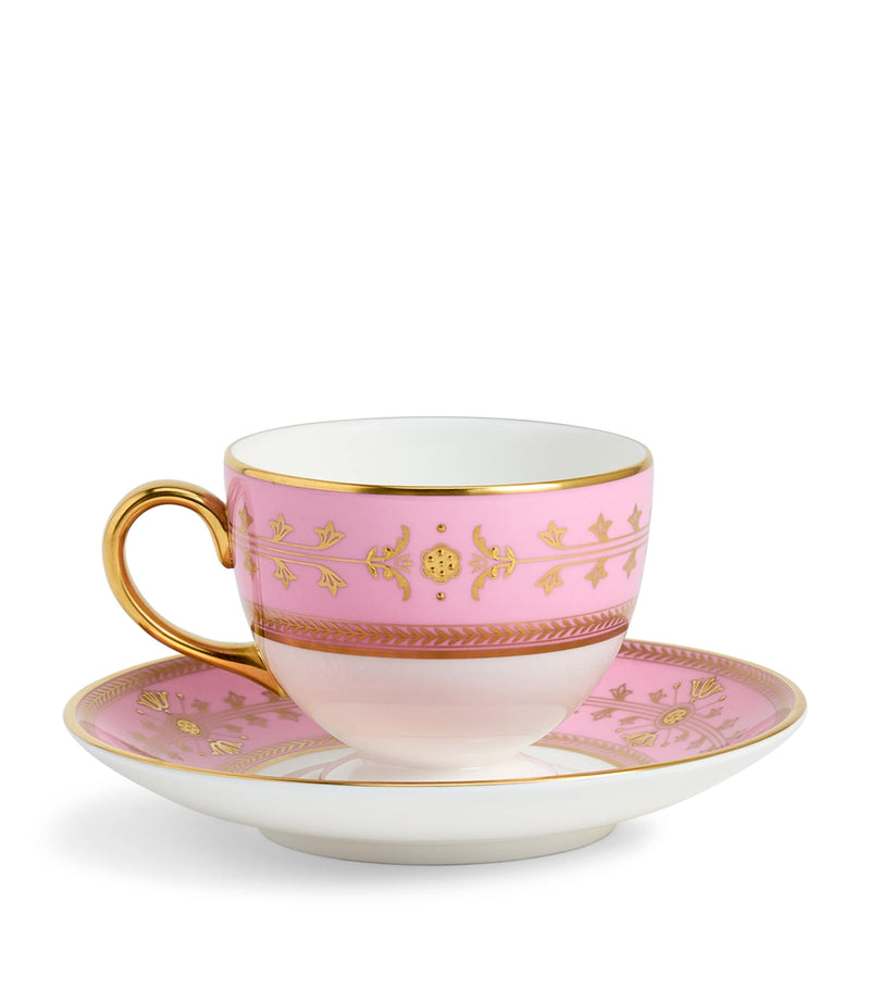 Wedgwood Bacchus teacup and saucer with 175ml capacity (British brand)