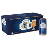 Birrificio Angelo Poretti premium Italian lager beer 440ml cans, UK version