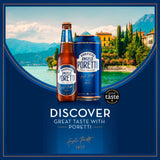 Birrificio Angelo Poretti premium Italian lager beer 440ml cans, UK version