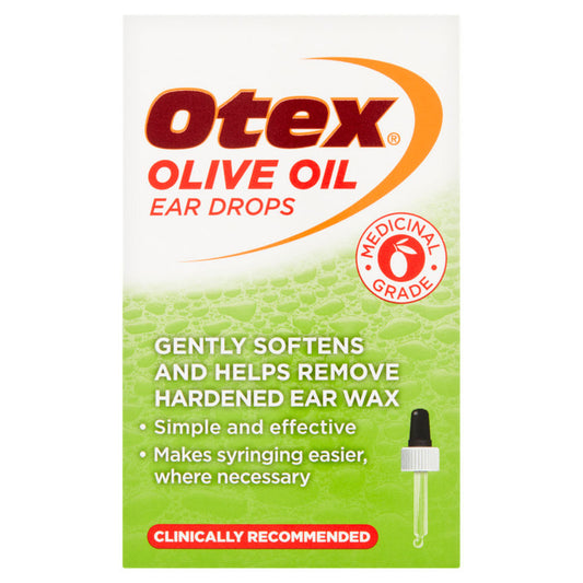 Otex Olive Oil Ear Drops GOODS ASDA   