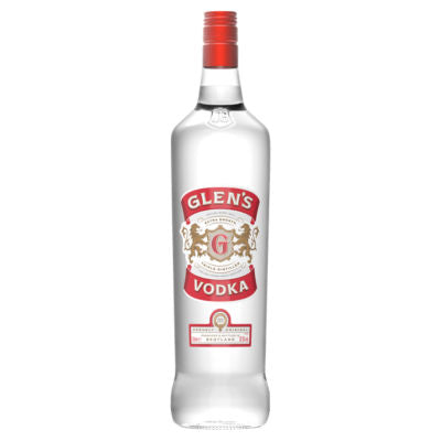 Glen's Triple Distilled Vodka 1 Litre, UK version