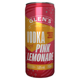 Glens Vodka Pink Lemonade 250ml - British product