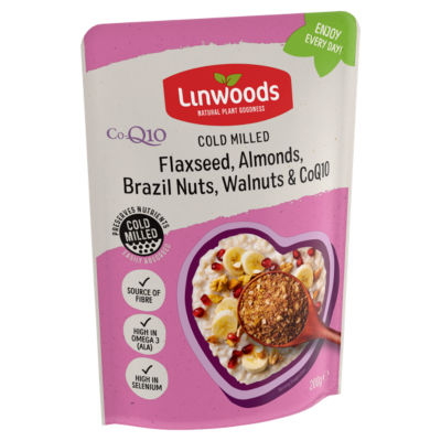 Linwoods cold milled flaxseed nut mix 200g - British product