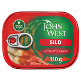 John West Sild Tomato Sauce Herring 110g (British brand)