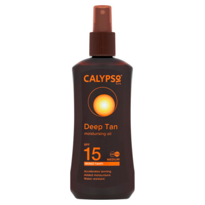 Calypso Sun Deep Tan Oil 200ml - British product
