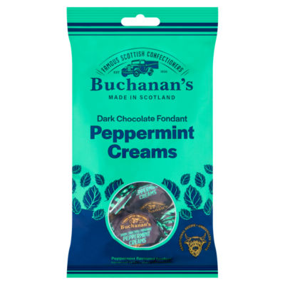 Buchanan's peppermint chocolate creams 120g - British product