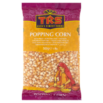 TRS popping corn 500g kernels, UK version