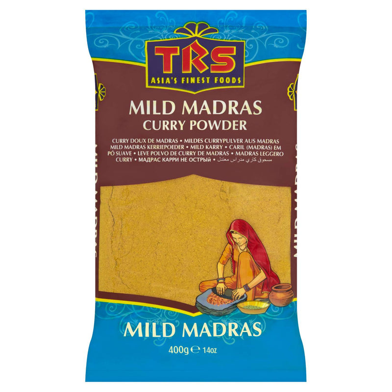 TRS mild madras curry powder 400g, UK version