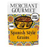 ASDA Merchant Gourmet Spanish Style Grains Tomato Paprika Cooked Grain Mix 250g- Buy online at McGrocer