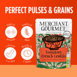 Merchant Gourmet Tomatoey French Lentils 250g cooked lentils, UK version